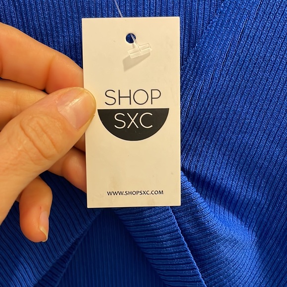 NWT cut out ribbed body con dress size medium - Picture 5 of 5